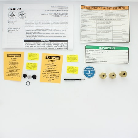 Reznor 201732 Lp Kit Udap/Udas 300-400 201732